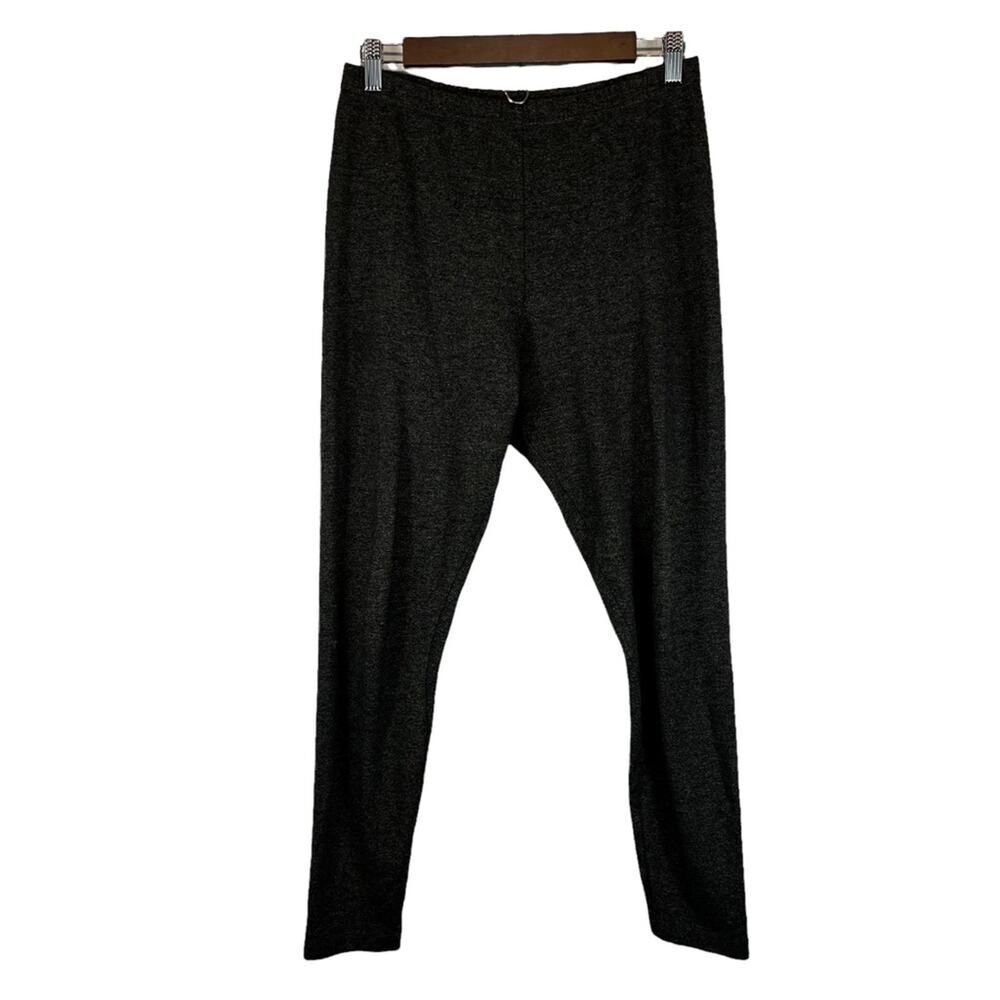 Bryn Walker Dark Heathered Gray Leggings/Slim Leg Pants Size Woman's Large